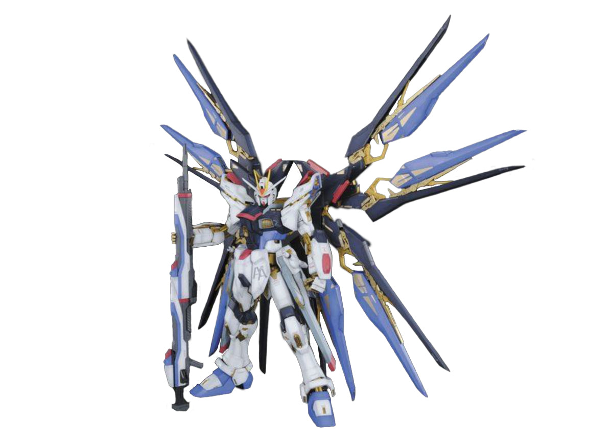 GUNDAM BAN2251374 PG ZGMF-X20A Strike Freedom Gundam "Mobile Suit Gundam SEED" 1/60, Bandai