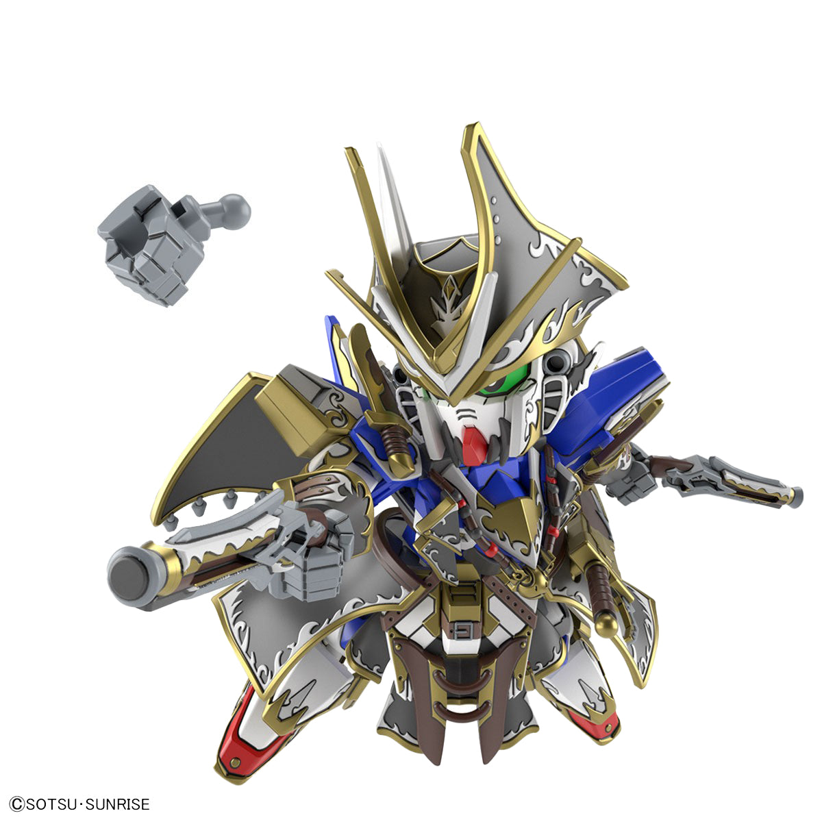 GUNDAM BAN2552543 #04 Benjamin V2 Gundam "SD Gundam World Heroes", Bandai Spirits Hobby SDW Heroes