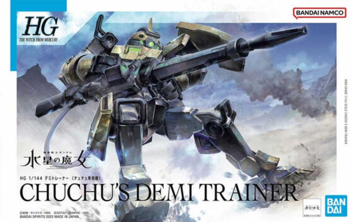 GUNDAM BAN2604766 HG Chuchu's Demi Trainer "The Witch from Mercury" 1/144, Bandai