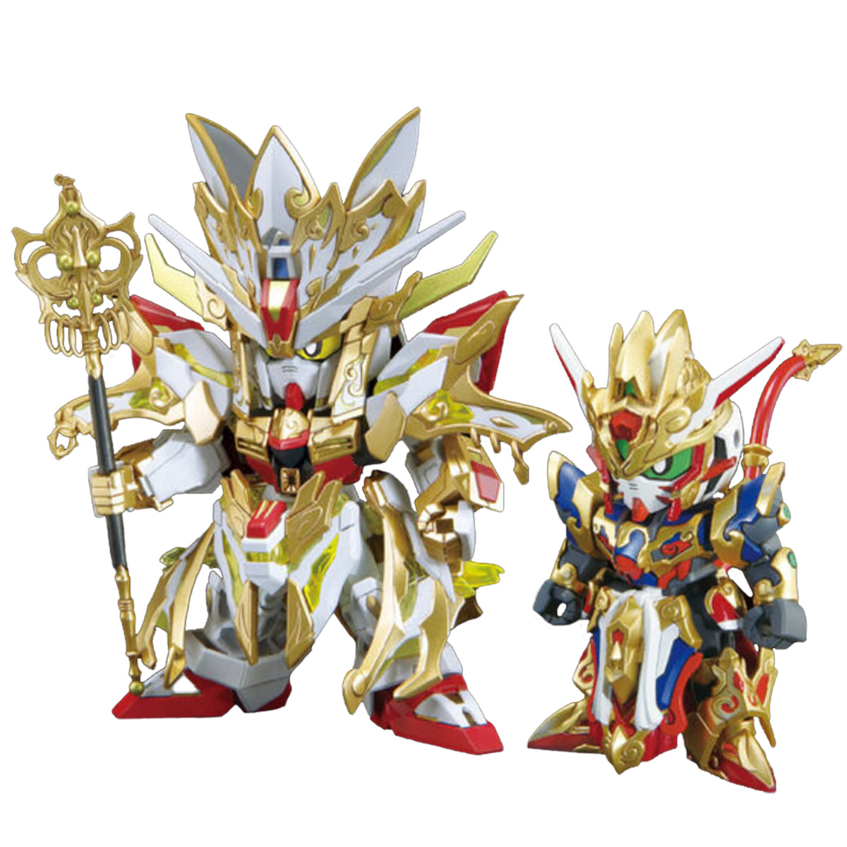 GUNDAM BAN2628915 SDWH Revival Of The Heroes! Wukong Impulse Gundam (Childhood Ver.) & Sanzang Strike Freedom Gundam