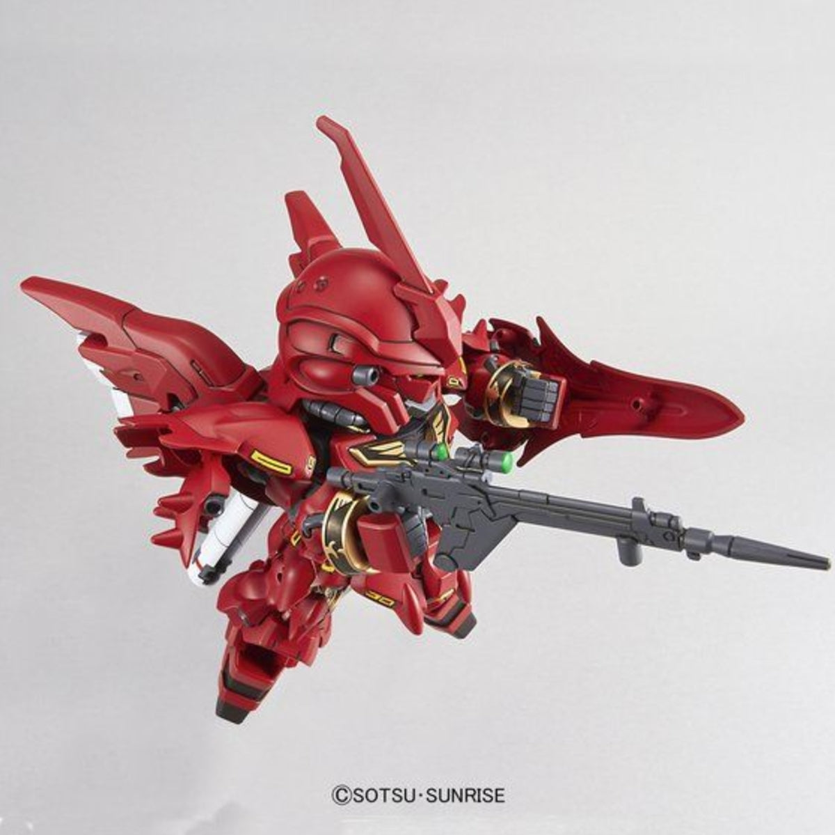 GUNDAM  BAN2688285 SD Gundam EX-Standard Sinanju "Gundam Build Fighters", Bandai