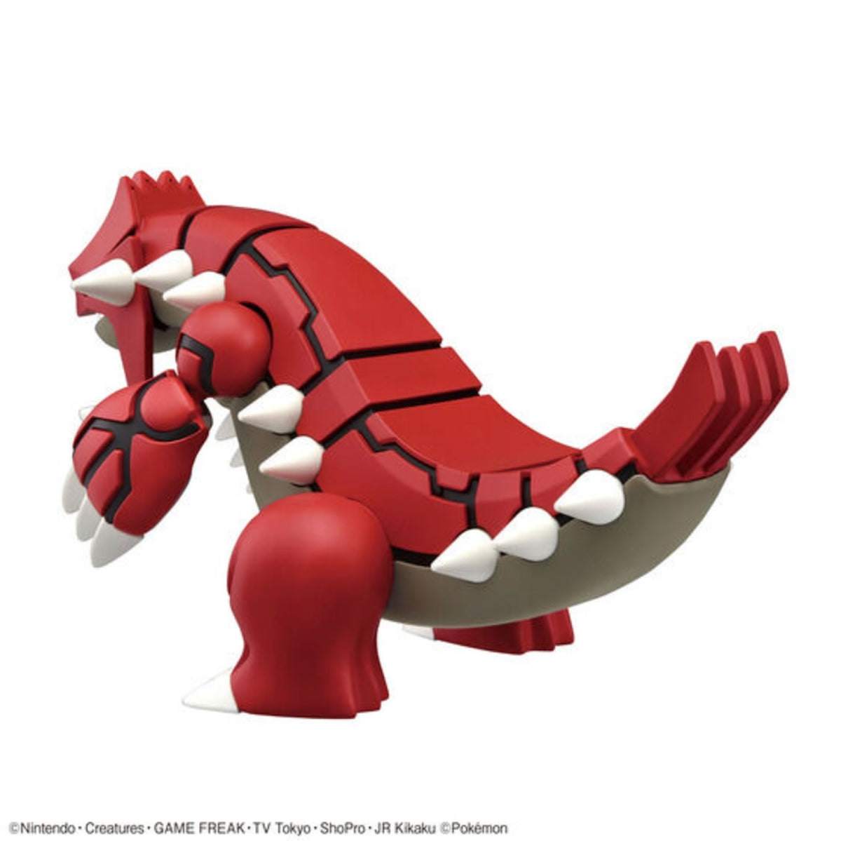 GUNDAM BAN2704423 Pokemon Model Kit Select 54 Groudon "Pokemon", Bandai