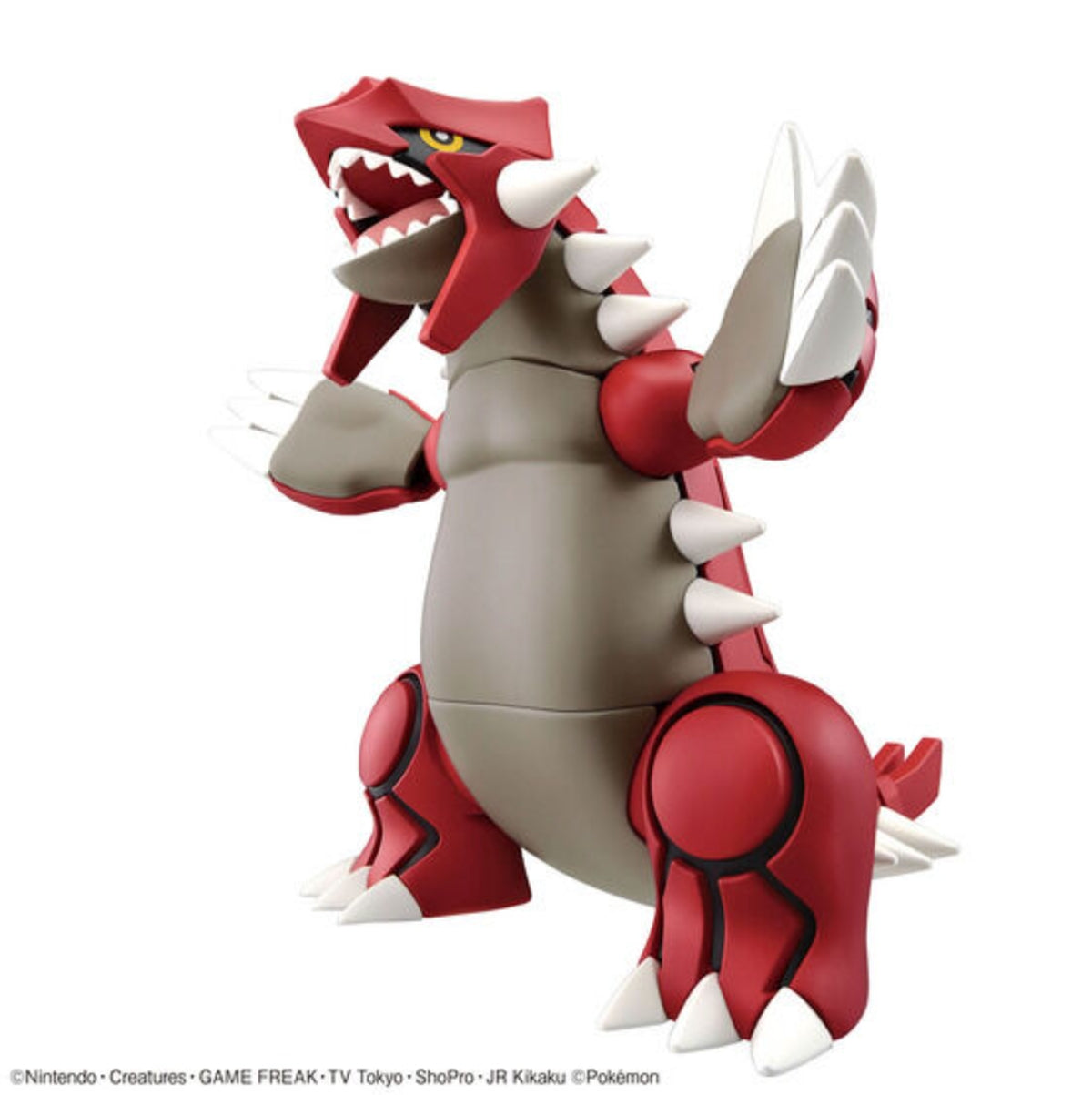 GUNDAM BAN2704423 Pokemon Model Kit Select 54 Groudon "Pokemon", Bandai