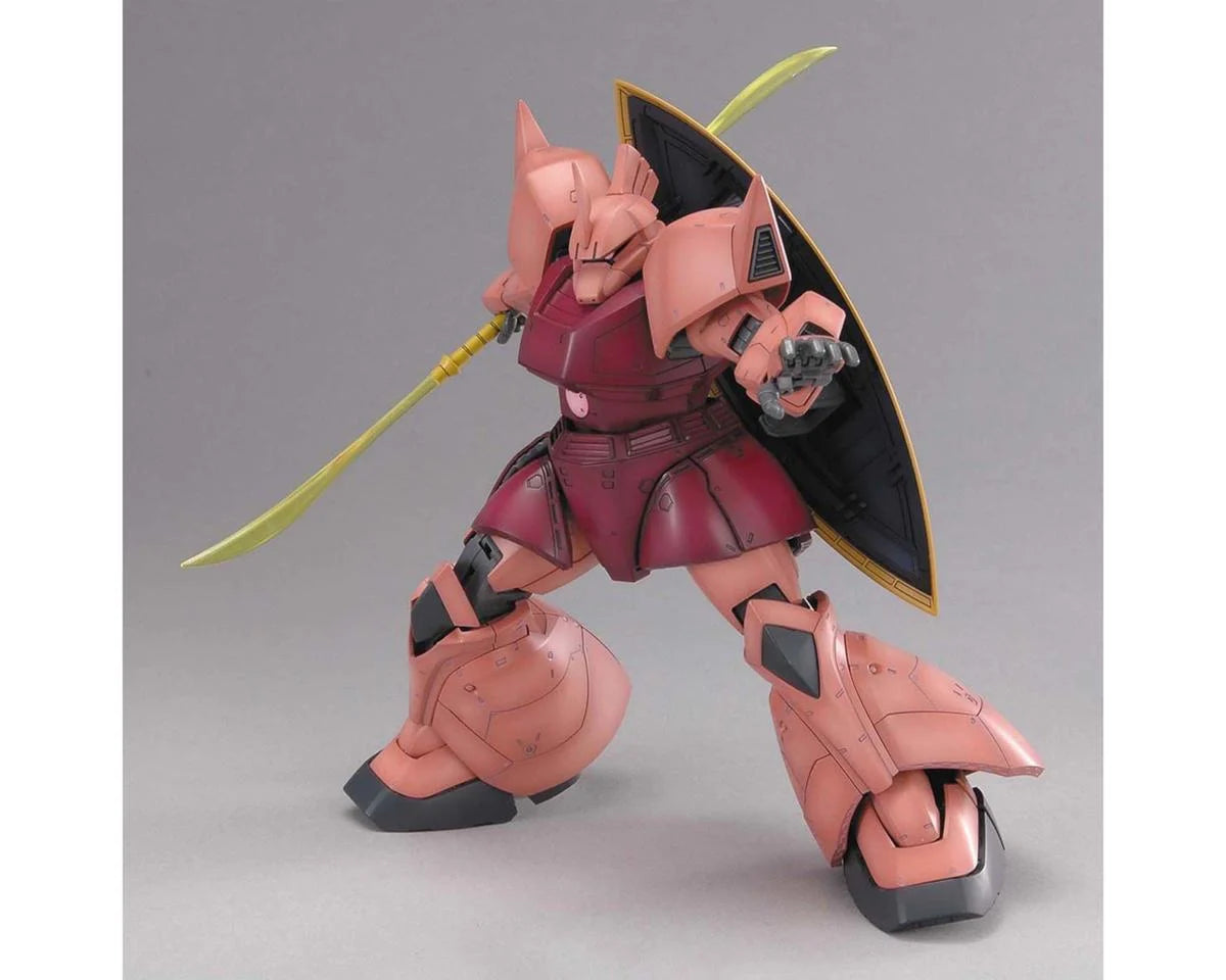 Bandai BAS2001371 1/100 MG MS-14S Char's Gelgoog (Version 2.0) "Mobile Suit Gundam" Plastic Model Kit