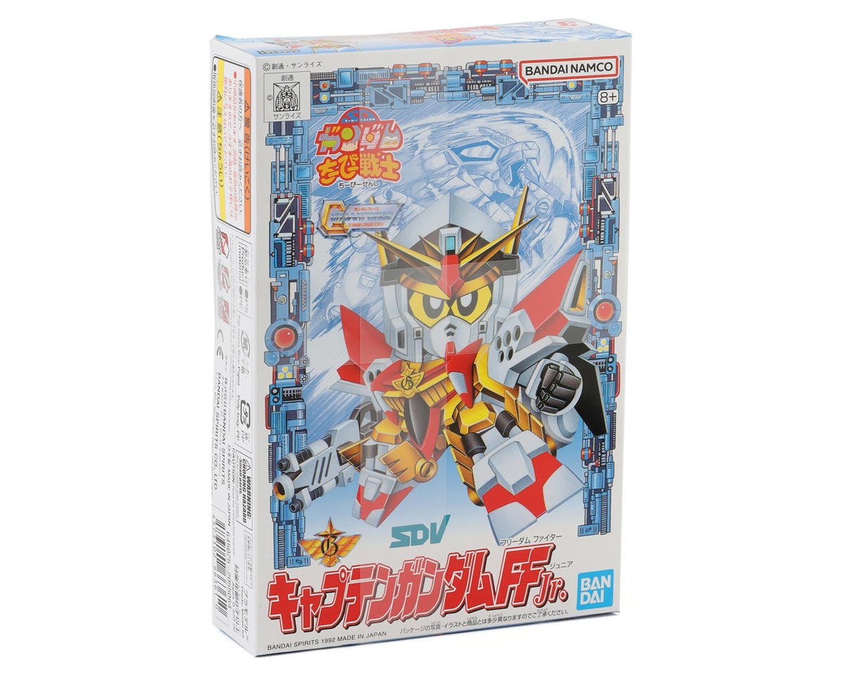Bandai BAS2055064 SD Chibi Senshi #03 Captain FF Jr. Gundam Plastic Model Kit