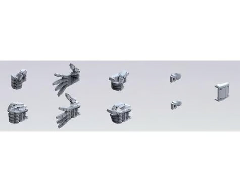 Bandai BAS2203353 Builders Parts HD 1/144 EFSF MS Hands #01 "Gundam" Plastic Model Kit