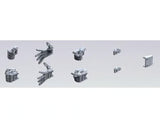 Bandai BAS2203353 Builders Parts HD 1/144 EFSF MS Hands #01 "Gundam" Plastic Model Kit