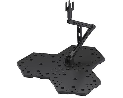 Bandai BAS2410267 Action Base 4 Display Stand (Black) For Gundam Model Kits