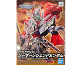 Bandai BAS2568796 SD Gundam World Heroes #19 Caesar Legend Gundam Plastic Model Kit