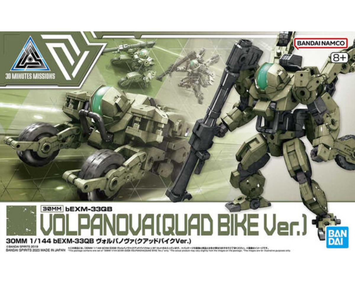 Bandai BAS2648679 30MM 1/144 #50 Bexm-33Qb Volpanova (Quad Bike Ver.) Model Kit