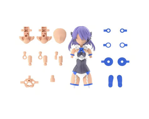 Bandai BAS2661383 30MS #09 Option Parts (Commander Costume) [Color C] "30 Minute Sisters"