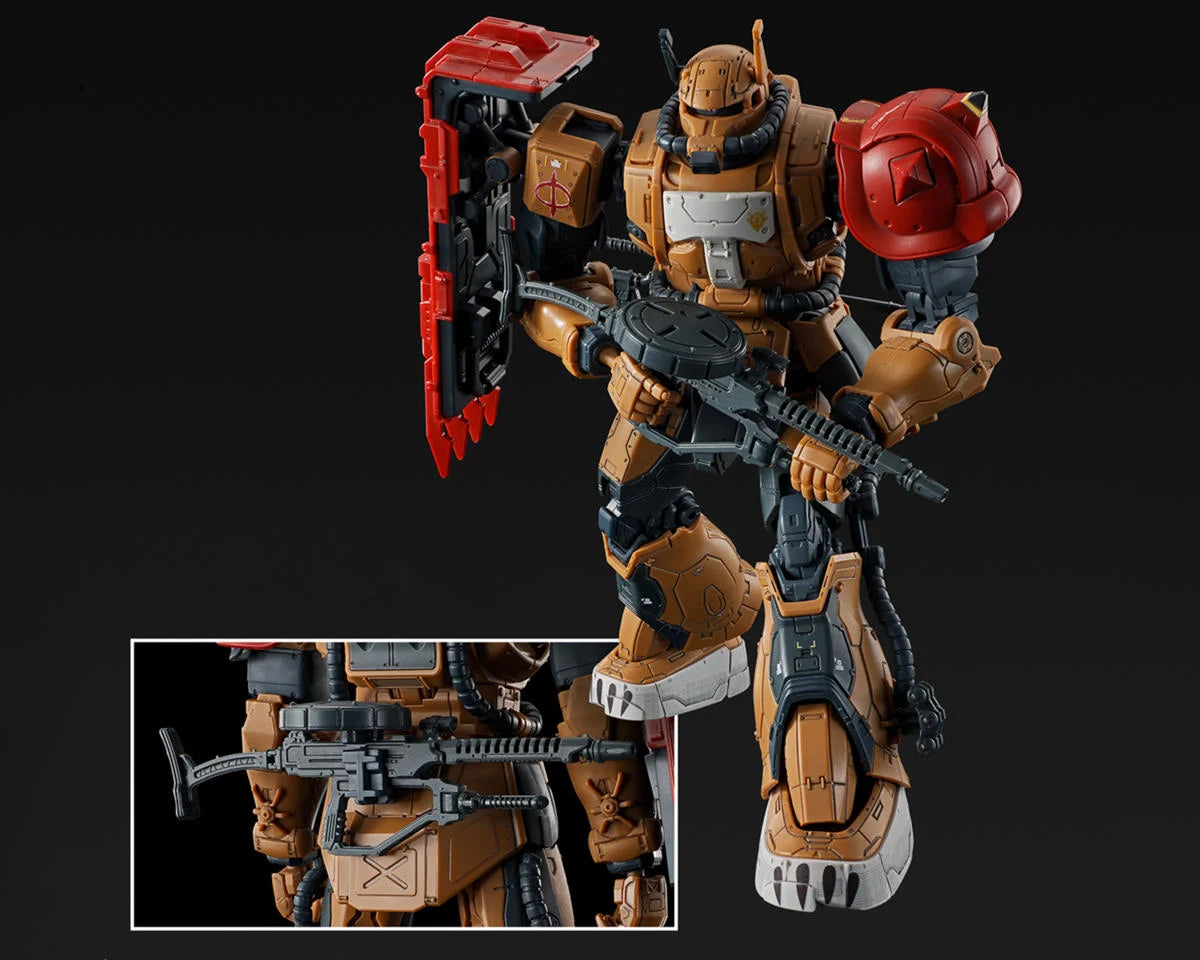 Bandai BAS2725233 HGRV 1/144 Gundam Zaku II F-Type Solari "Requiem For Vengeance" Model Kit