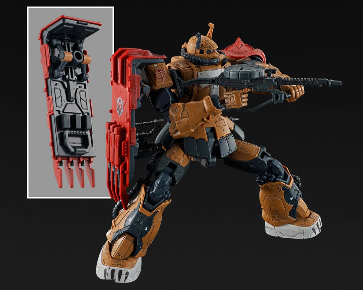 Bandai BAS2725233 HGRV 1/144 Gundam Zaku II F-Type Solari "Requiem For Vengeance" Model Kit