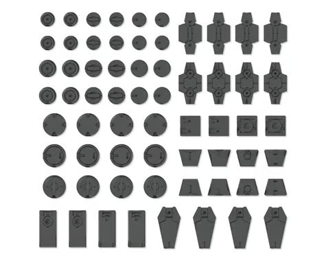 Bandai BAS2733960 30MM Customize Material Decoration Parts #1 (Grey)