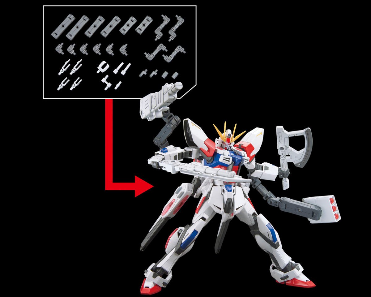 Bandai BAS2733965 1/144 Bandai Gunpla Option Parts Set #13: Battle Arm Arms Accessory Set