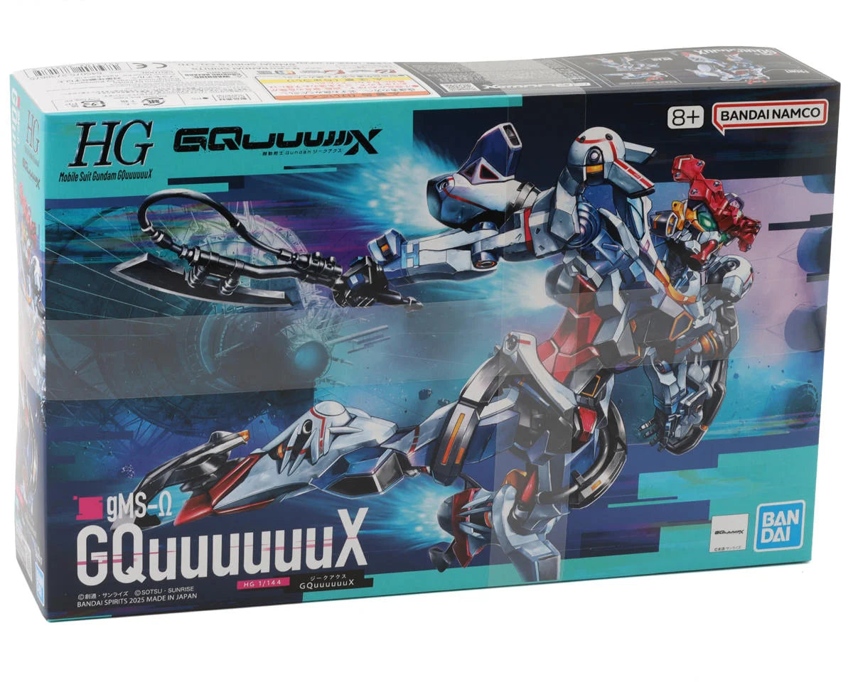 Bandai BAS2738675 HGGQ 1/144 #01 GQuuuuuuX "Gundam GQ" Plastic Model Kit