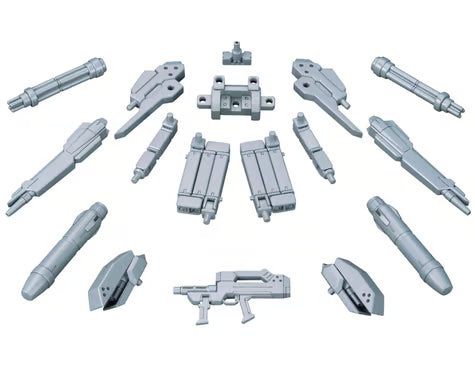 Bandai BAS2739211 1/144 Gunpla Option Parts Set #07: Powered Arm Powerder Accessory Set