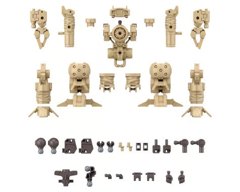 Bandai BAS2745397 30MM 1/144 Option Parts Set #18 Accessory Kit (Brown) (Arm/Leg Unit 2)