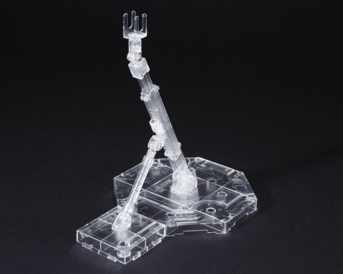 Bandai BAS2027210 Action Base 1 Display Stand (Clear) For Gundam Model Kits