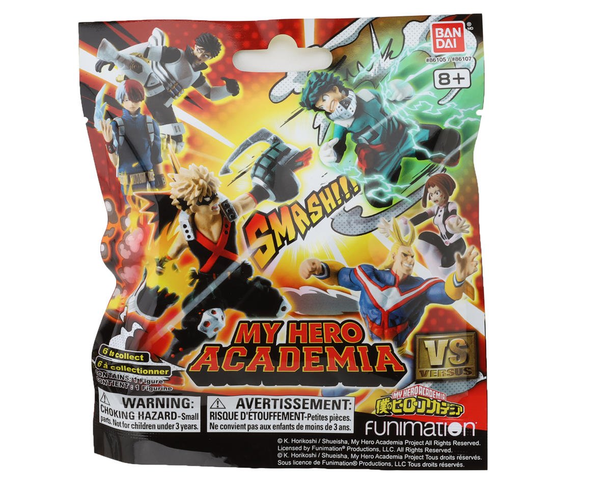 Bandai BAS86105_BOX My Hero Academia 3.5" Posed Mini Figures (24/Blind Pack)