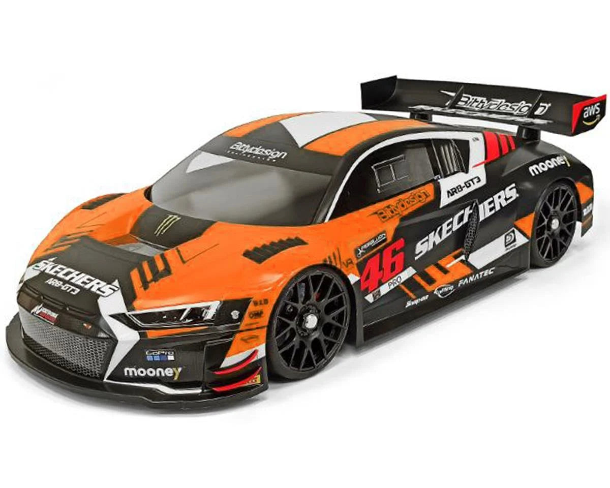 Bittydesign AR8-GT3 HD 1/8 On-Road GT Body (Clear) (360mm Wheelbase) (1.5mm)