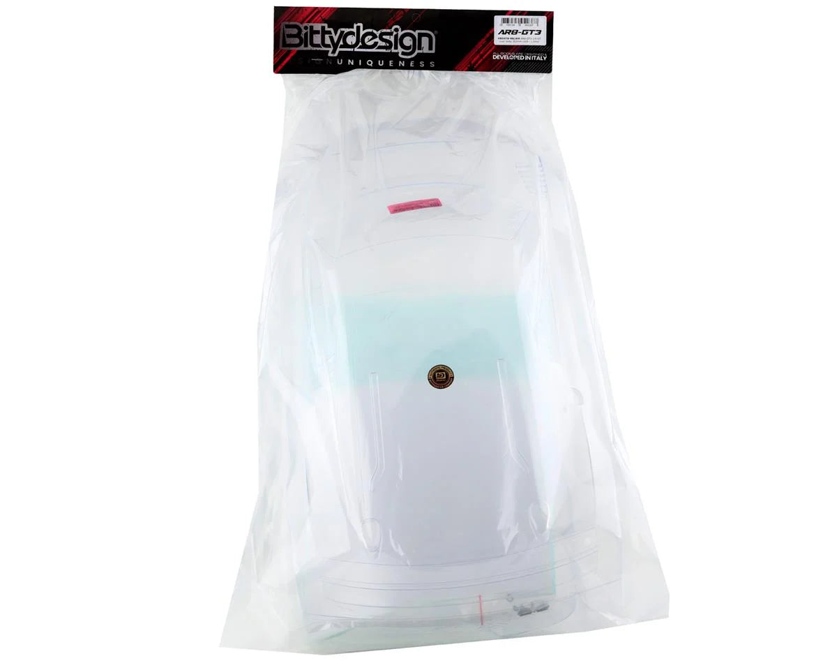 Bittydesign AR8-GT3 HD 1/8 On-Road GT Body (Clear) (360mm Wheelbase) (1.5mm)