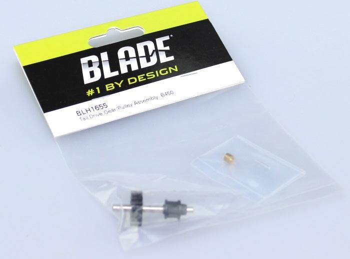 Blade 450 3D / X Tail Drive Gear/Pulley Assembly BLH1655