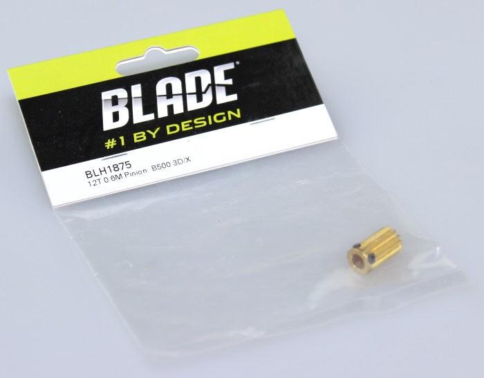 Blade 500 3D / X 12T 0.6M Pinion BLH1875 5003D 500X