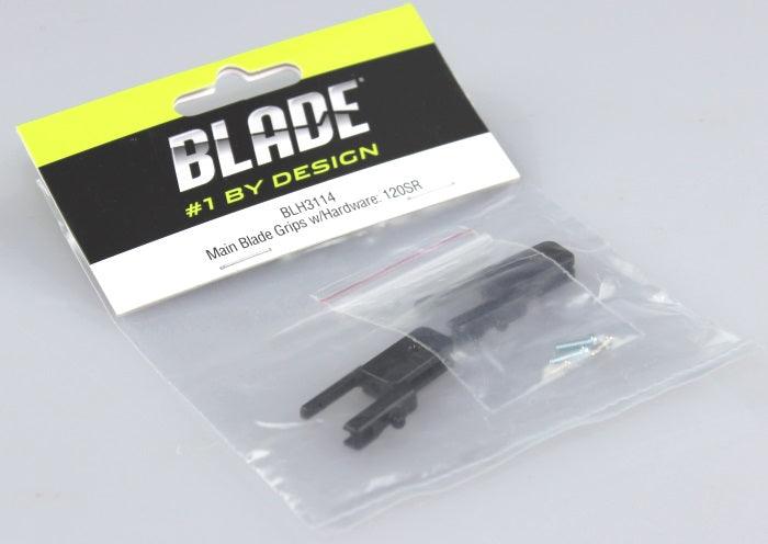 Blade 120 SR Main Blade Grips with Hardware 120SR BLH3114