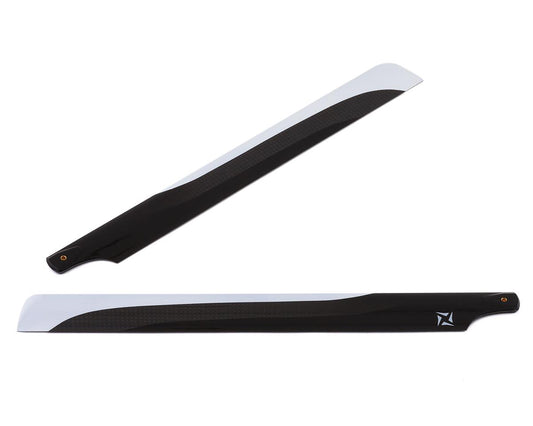Blade BLH4315 Jeu de lames principales sans barre en fibre de carbone avec rondelles (450 X)