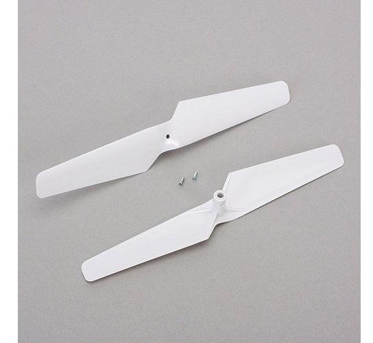Blade 180 QX HD / mQX Prop CW & CCW Rotation White BLH7407