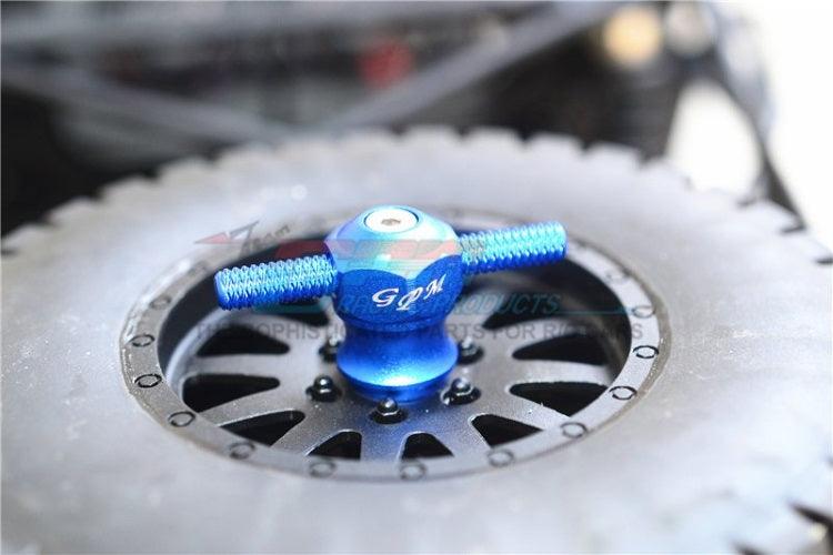 GPM ALUMINUM SPARE TIRE LOCKING BLUE