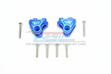 GPM ALUMINUM REAR UPPER AXLE MOUNT SET FOR SUSPENSION LINKS Losi Baja Rey Blue