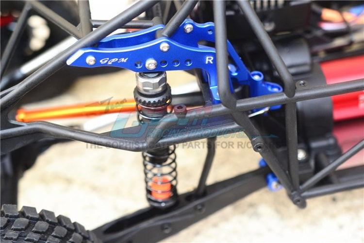 GPM BR030-BLUE ALUMINUM REAR SHOCK TOWER Losi Baja REY