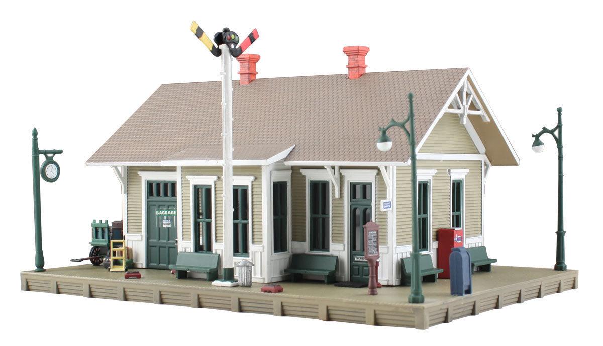 Woodland Scenics BR4928 N Dansbury Depot  Structure Built-&-Ready