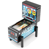 Brickinator 2: Building Day - B3 Customs Pinball Arcade Machine Building Set made using LEGO parts