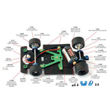BRM 1/24 Porsche 917K #3 Lucky Strike 9h Kyalami 1971 Slot Car BRM174