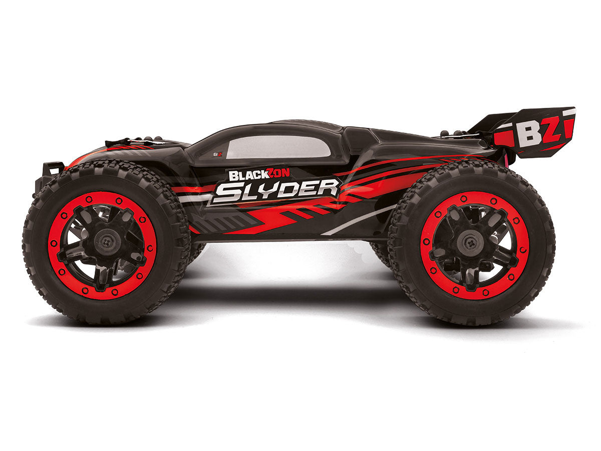 Black Zion BZN540096 Slyder ST 1/16 4WD Camión de estadio eléctrico - Rojo