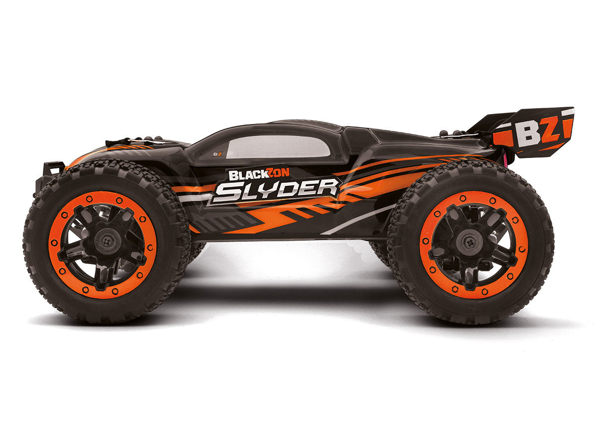 Black Zion BZN540097 Slyder ST 1/16 4WD Camion de stade électrique Orange