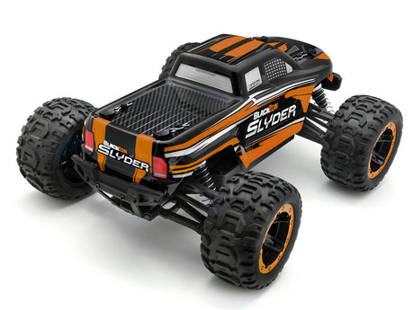 Black Zion Slyder BZN540099 MT 1/16 4WD Monster Truck électrique Orange