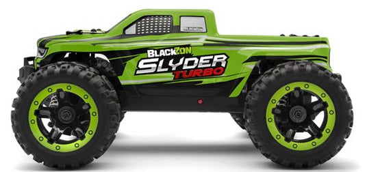 BlackZon Slyder BZN540200 Vert Slyder MT Turbo 1/16 4WD RTR 2S sans balais