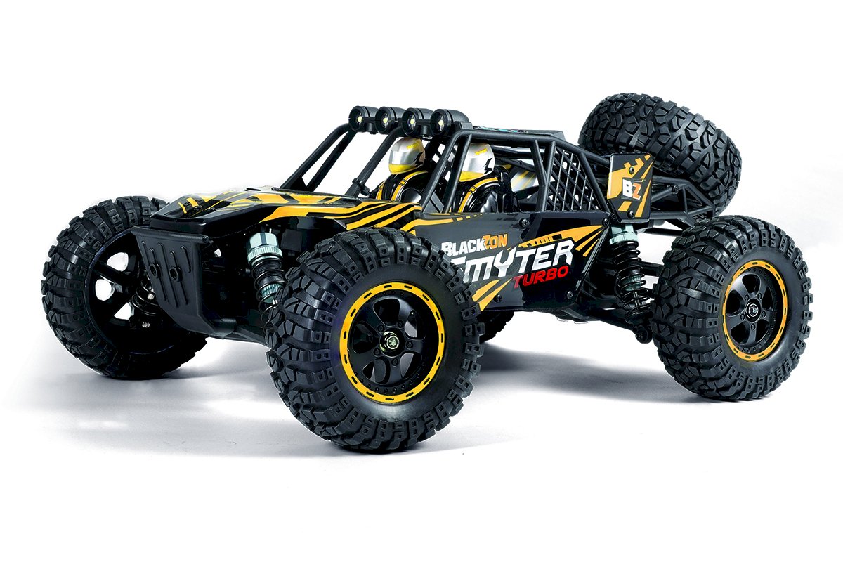 BlackZon BZN540257 Smyter DB Turbo 1/12 4WD RTR 3S Brushless Desert Buggy - Yellow