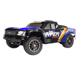 BlackZon BZN540276 Vyper SC Turbo 1/16 4WD Electric 2S Brushless - Blue/Orange