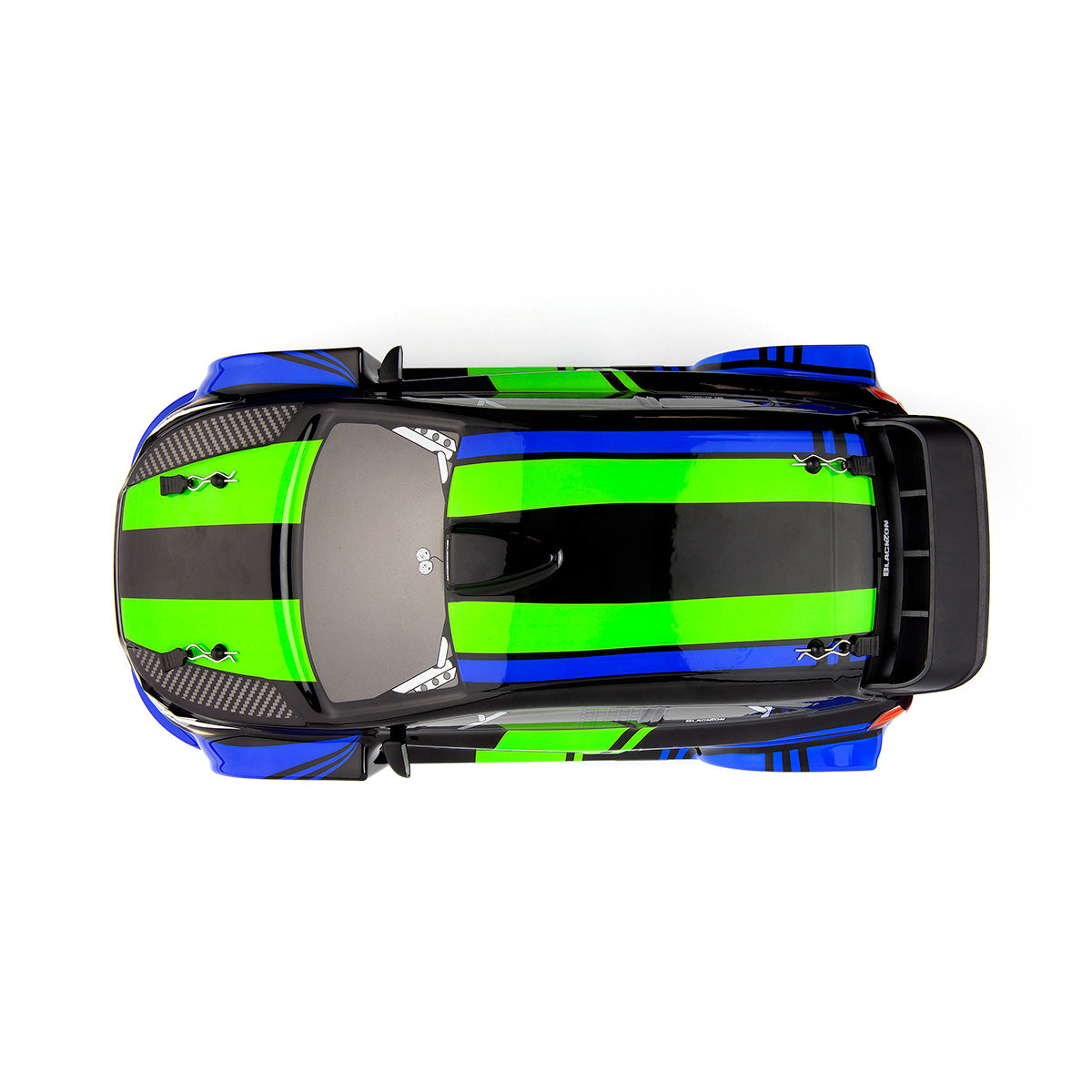 BlackZon BZN540282 Vyper RX 1/16 4WD Rally Car - Blue/Green
