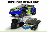 BlackZon BZN540282 Vyper RX 1/16 4WD Rally Car - Blue/Green