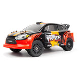BlackZon BZN540283 Vyper RX Turbo 1/16 4WD 2S Brushless Rally Car - Red/Orange