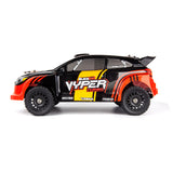 BlackZon BZN540283 Vyper RX Turbo 1/16 4WD 2S Brushless Rally Car - Red/Orange