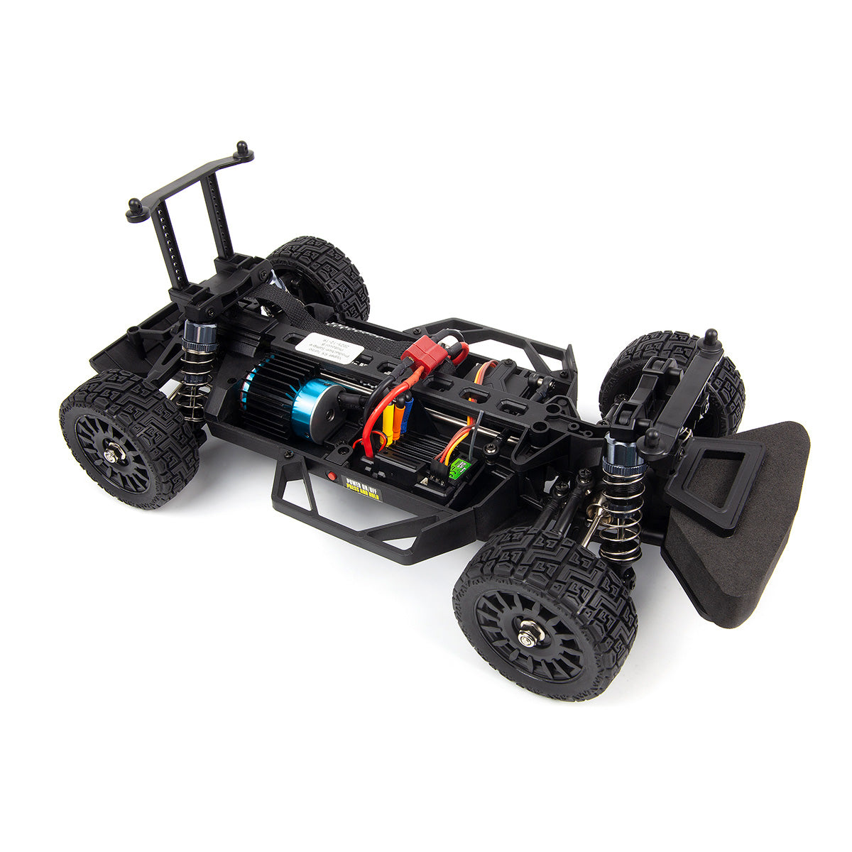 BlackZon BZN540283 Vyper RX Turbo 1/16 4WD 2S Brushless Rally Car - Red/Orange