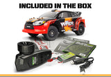 BlackZon BZN540283 Vyper RX Turbo 1/16 4WD 2S Brushless Rally Car - Red/Orange