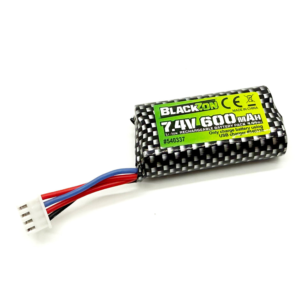 BlackZon BZN540337  Battery Pack (L-Ion 7.4V, 600mAh) for Spryte